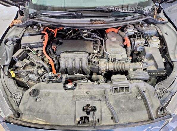 JHMZC5F31JC005784 2018 HONDA CLARITY Blue Vista interior trasera