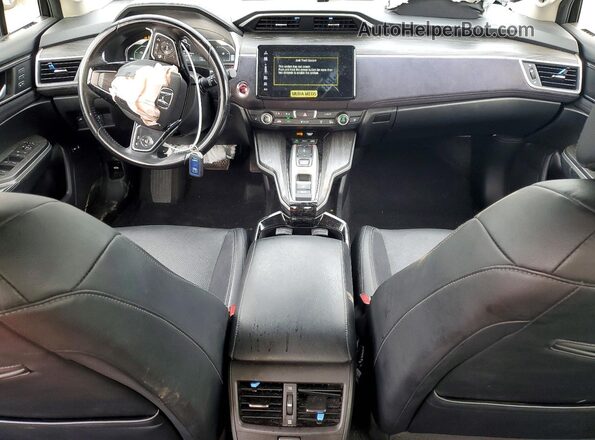 JHMZC5F31JC019782 2018 HONDA CLARITY Gray Dashboard view