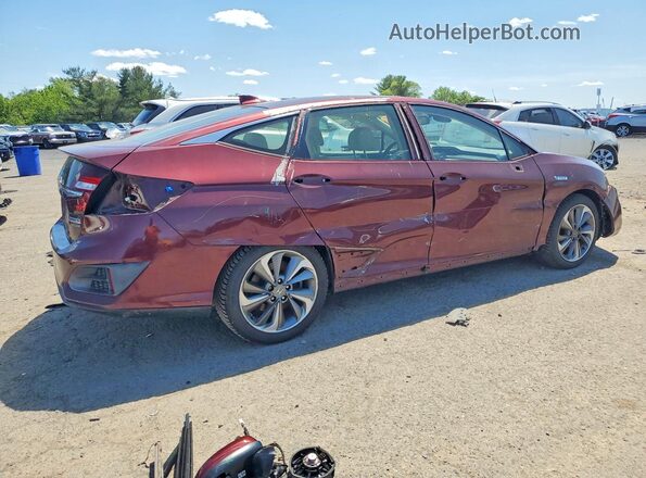 JHMZC5F32JC005910 2018 HONDA CLARITY Burgundy Rear right