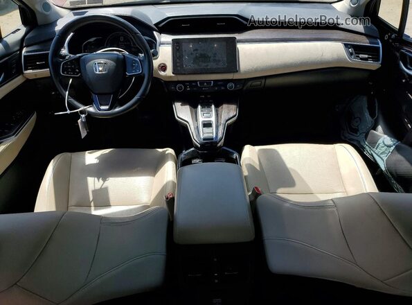 JHMZC5F32JC005910 2018 HONDA CLARITY Burgundy Dashboard view