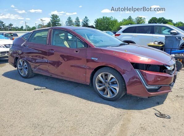 JHMZC5F32JC005910 2018 HONDA CLARITY Burgundy Front right