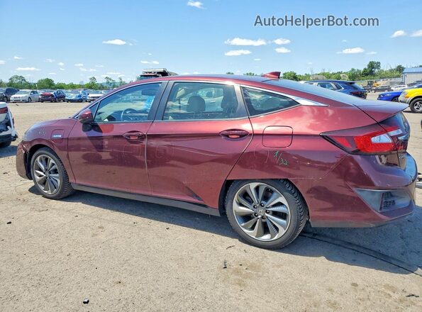 JHMZC5F32JC005910 2018 HONDA CLARITY Burgundy Rear left