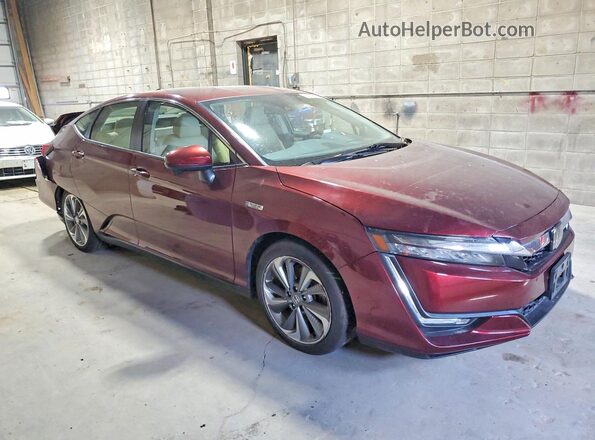 JHMZC5F32JC008323 2018 HONDA CLARITY Бордовый Передняя правая четверть