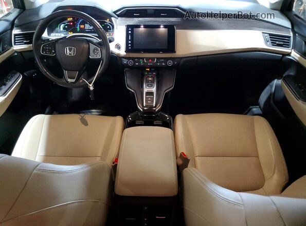 JHMZC5F32JC008323 2018 HONDA CLARITY Бордовый Вид панели приборов