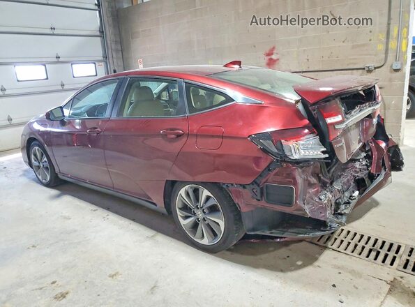 JHMZC5F32JC008323 2018 HONDA CLARITY Бордовый Задняя левая четверть
