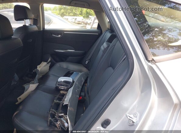 JHMZC5F32JC019256 2018 HONDA CLARITY Silver Widok naklejki z numerem VIN