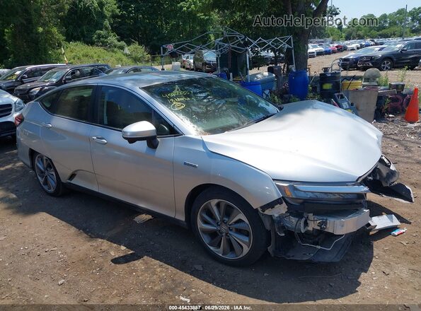 JHMZC5F32JC019256 2018 HONDA CLARITY Silver Widok wnętrza z tyłu
