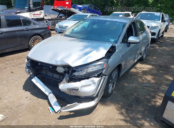JHMZC5F32JC019256 2018 HONDA CLARITY Silver Widok z przodu