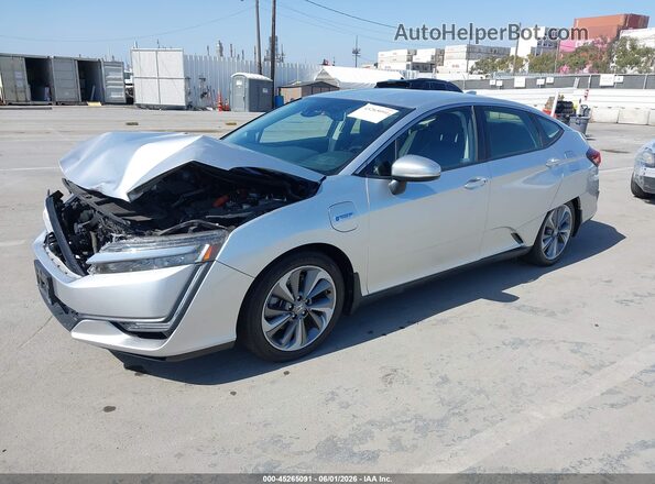 JHMZC5F32LC001827 2020 HONDA CLARITY Silver Vista tres cuartos delantera izquierda