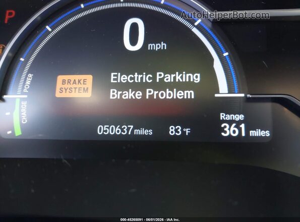 JHMZC5F32LC001827 2020 HONDA CLARITY Silver 