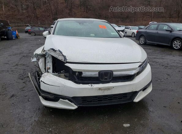 JHMZC5F34JC003706 2018 HONDA CLARITY White Widok z przodu