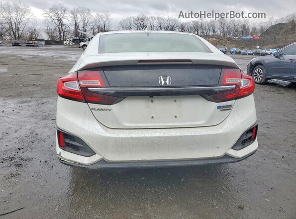 JHMZC5F34JC003706 2018 HONDA CLARITY White Widok z tyłu