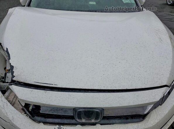 JHMZC5F34JC003706 2018 HONDA CLARITY White Widok wnętrza z tyłu
