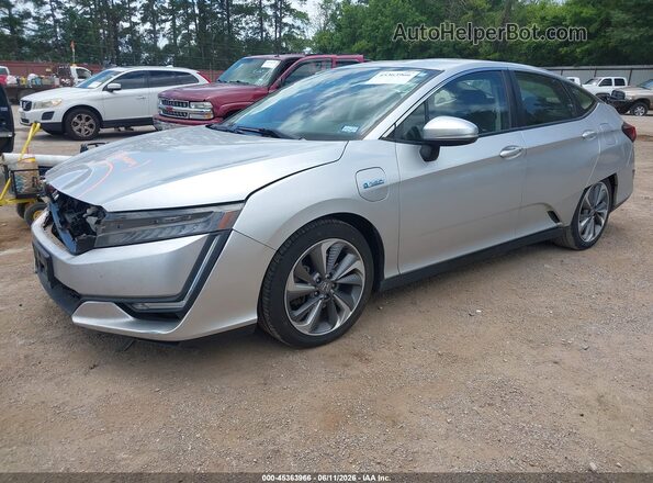 JHMZC5F34JC009747 2018 HONDA CLARITY Silver წინა მარცხენა ხედი სამი მეოთხედიდან