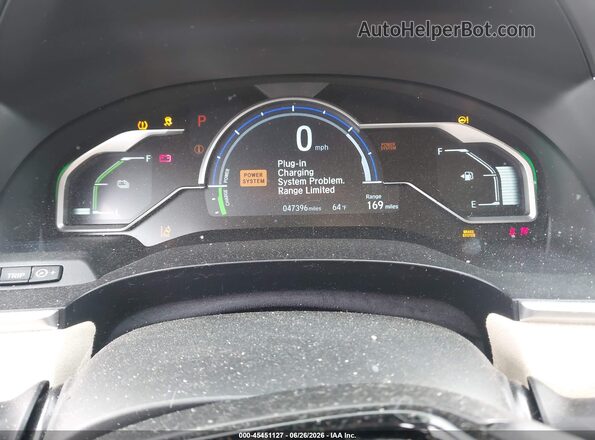 JHMZC5F34JC022661 2018 HONDA CLARITY Blue Հետևի նստատեղերի տեսք