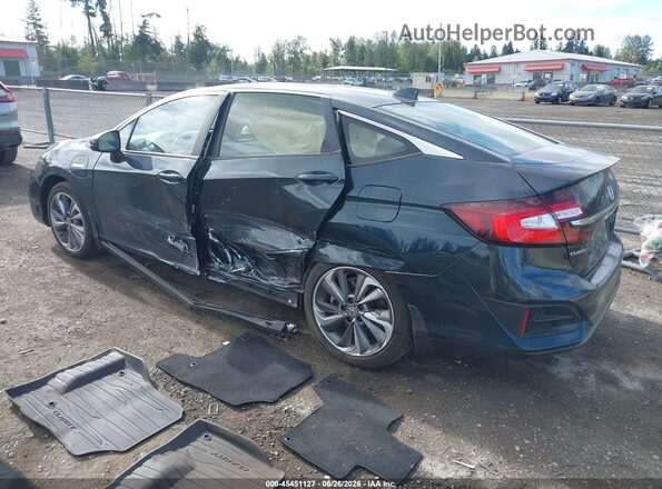 JHMZC5F34JC022661 2018 HONDA CLARITY Blue Հետևի ձախ