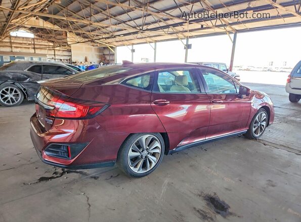 JHMZC5F35JC020918 2018 HONDA CLARITY Burgundy Rear right