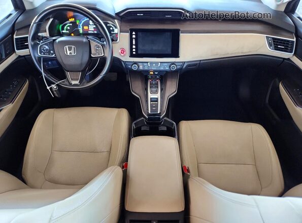 JHMZC5F35JC020918 2018 HONDA CLARITY Burgundy Dashboard view