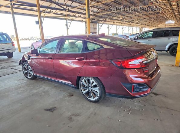 JHMZC5F35JC020918 2018 HONDA CLARITY Burgundy Rear left