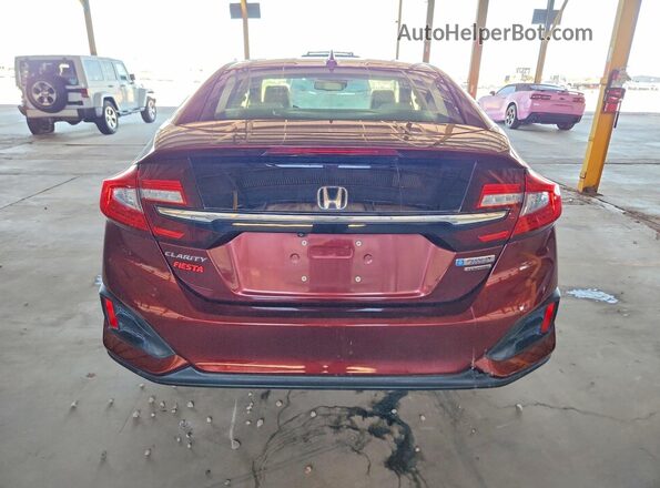 JHMZC5F35JC020918 2018 HONDA CLARITY Burgundy Rear view
