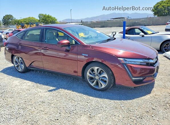 JHMZC5F35KC003554 2019 HONDA CLARITY Burgundy წინა მარჯვენა