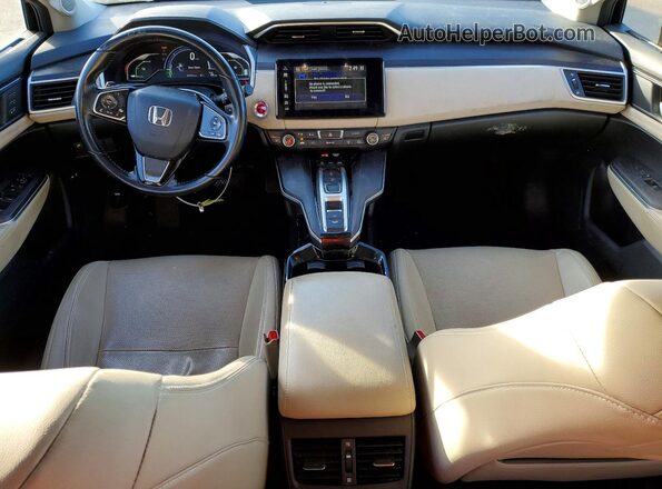 JHMZC5F36JC007823 2018 HONDA CLARITY Бордовый Вид панели приборов