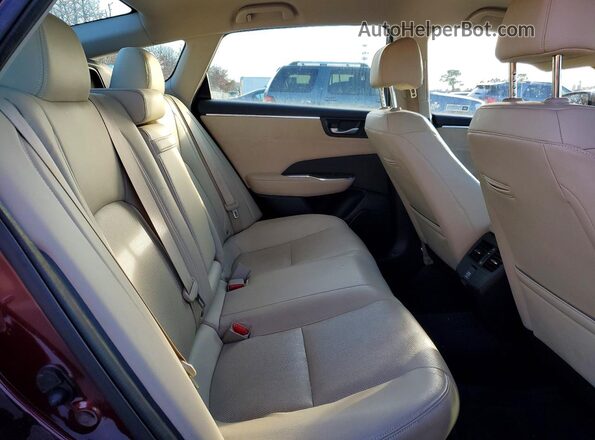 JHMZC5F36JC007823 2018 HONDA CLARITY Бордовый Вид задних сидений