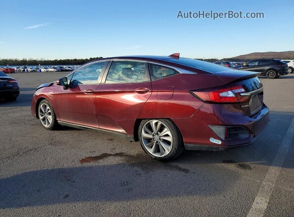 JHMZC5F36JC007823 2018 HONDA CLARITY Бордовый Задняя левая четверть