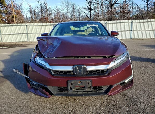 JHMZC5F36JC007823 2018 HONDA CLARITY Бордовый Вид спереди