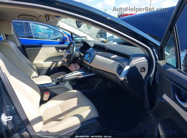 JHMZC5F39JC023594 2018 HONDA CLARITY Green წინა სალონის ხედი