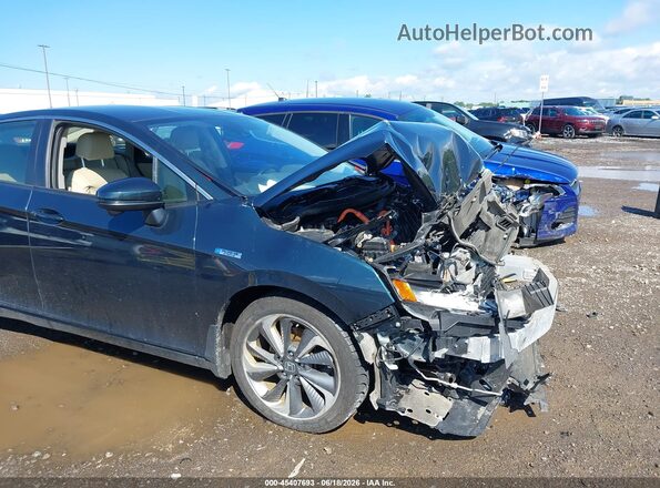 JHMZC5F39JC023594 2018 HONDA CLARITY Green წინა ხედი