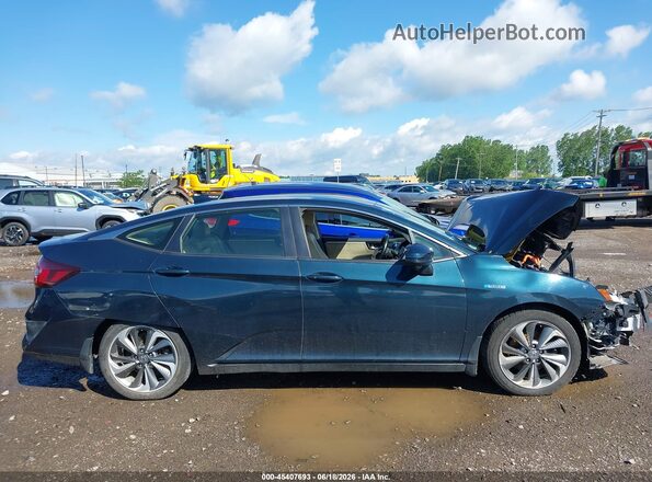 JHMZC5F39JC023594 2018 HONDA CLARITY Green უკანა სალონის ხედი