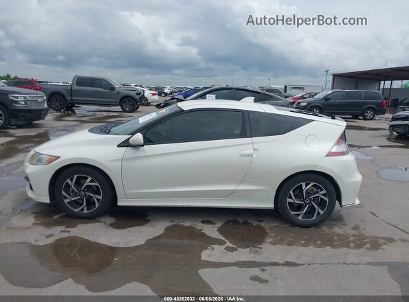 JHMZF1D67GS000441 2016 HONDA CR-Z White Панорамний вид салону 360°