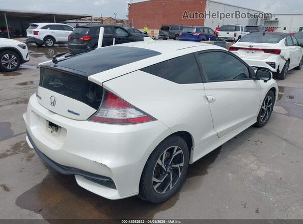 JHMZF1D67GS000441 2016 HONDA CR-Z White 