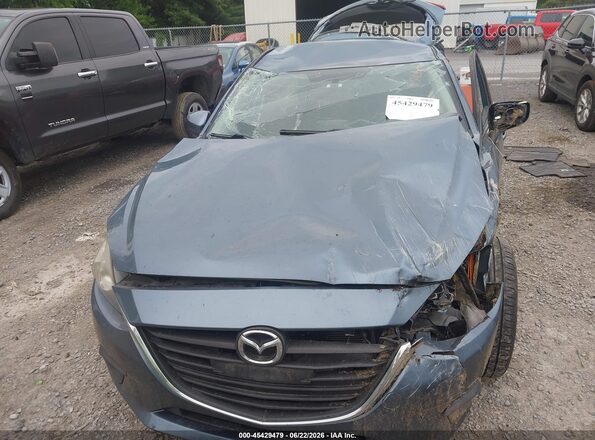 JM1BM1J74G1325575 2016 MAZDA 3 Blue Vista frontal