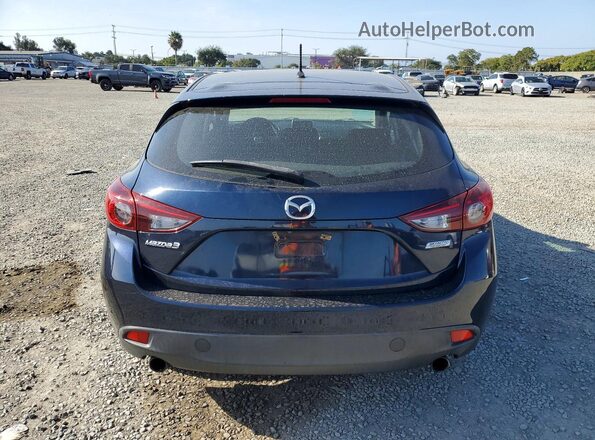 JM1BM1K79G1339910 2016 MAZDA 3 Blue Rear view