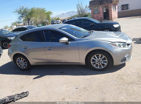 JM1BM1K7XG1322582 2016 MAZDA 3 Silver ხელსაწყოთა პანელის ხედი