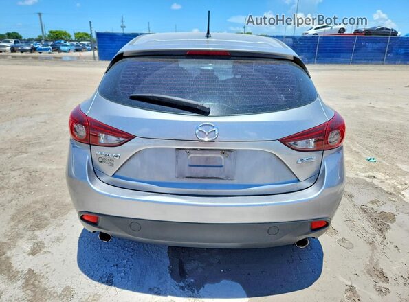 JM1BM1K7XG1341049 2016 MAZDA 3 Серебряный Вид сзади