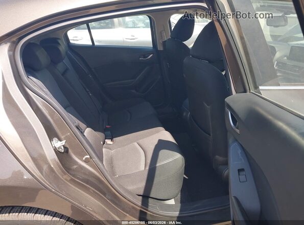 JM1BM1M73G1280835 2016 MAZDA 3 Gray Вид наклейки з VIN-кодом