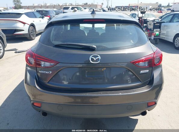 JM1BM1M73G1280835 2016 MAZDA 3 Gray 