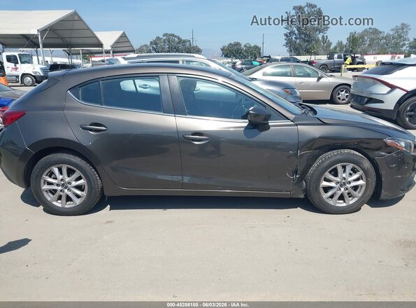 JM1BM1M73G1280835 2016 MAZDA 3 Gray Вид задньої частини салону