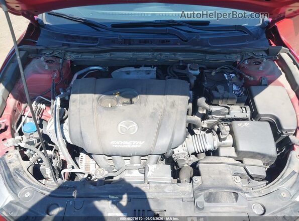 JM1BM1M75G1346785 2016 MAZDA 3 Red Vista trasera