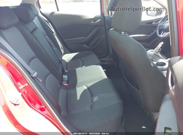JM1BM1M75G1346785 2016 MAZDA 3 Red Vista de la etiqueta del VIN