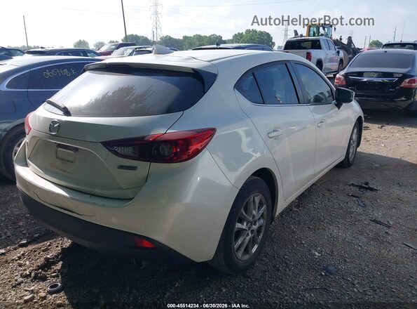 JM1BM1M78G1306152 2016 MAZDA 3 White Rear right