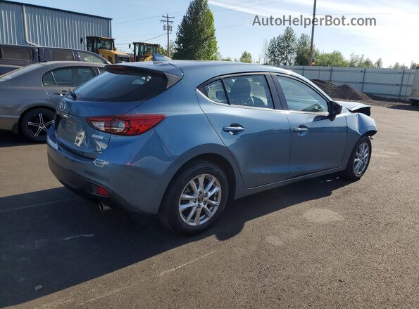 JM1BM1M7XG1309103 2016 MAZDA 3 Blue Trasero derecho