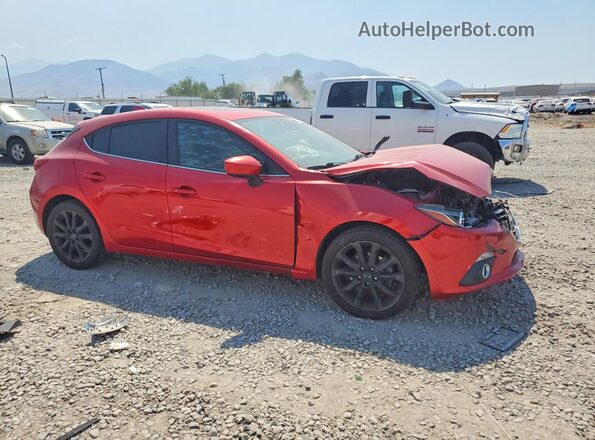 JM1BM1N3XG1276535 2016 MAZDA 3 Maroon Przód prawy