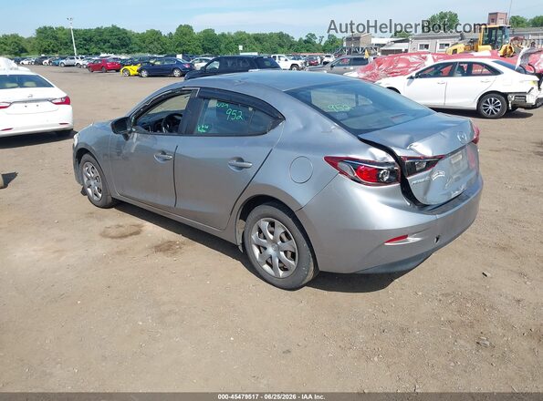 JM1BM1T71G1283363 2016 MAZDA 3 Silver Rear left