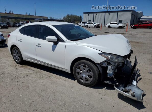 JM1BM1T71G1300582 2016 MAZDA 3 White Передня права чверть