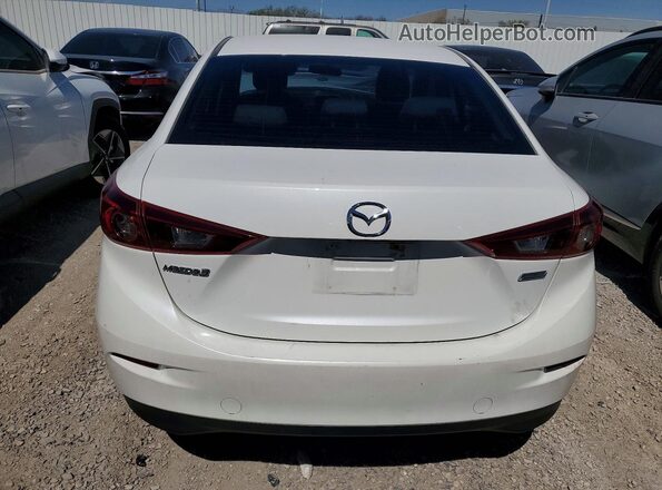 JM1BM1T71G1300582 2016 MAZDA 3 White Вид ззаду