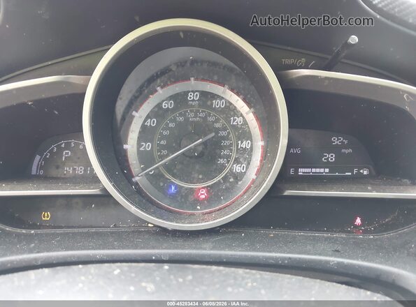 JM1BM1T74G1282773 2016 MAZDA 3 Черный Вид задних сидений